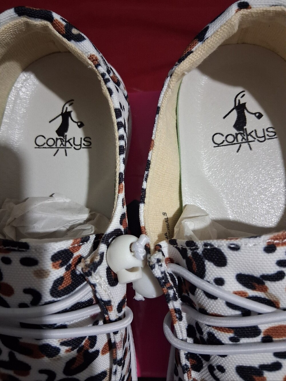 Corkys Leopard Print Slip-On Flats - Picture 5 of 6